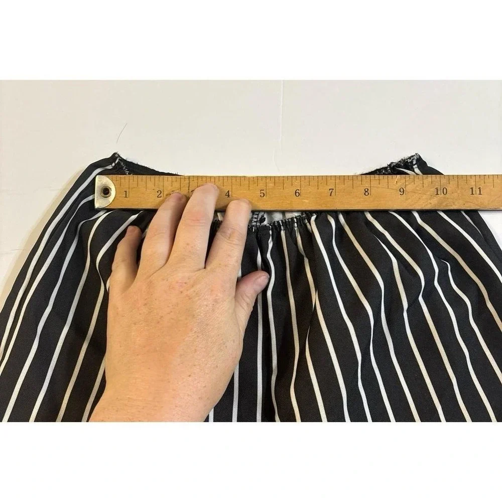 Gangster Halloween Costume (youth) Black & White Pinstripe